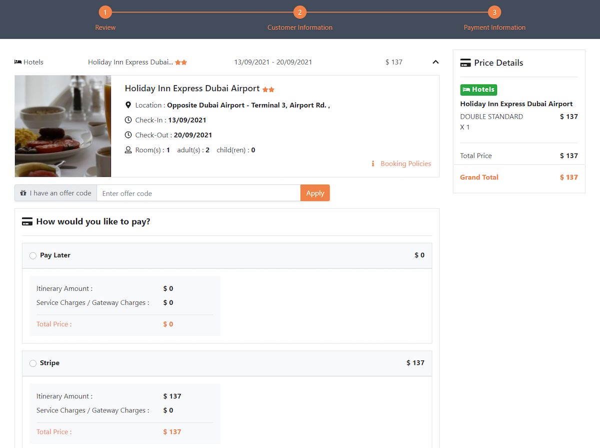 Hotel Booking Engine 2